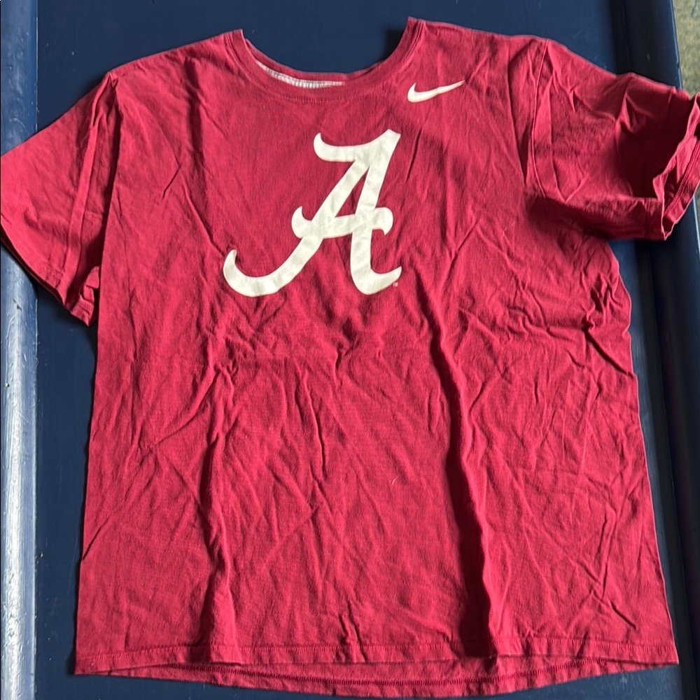 Nike crimson red Alabama t shirt